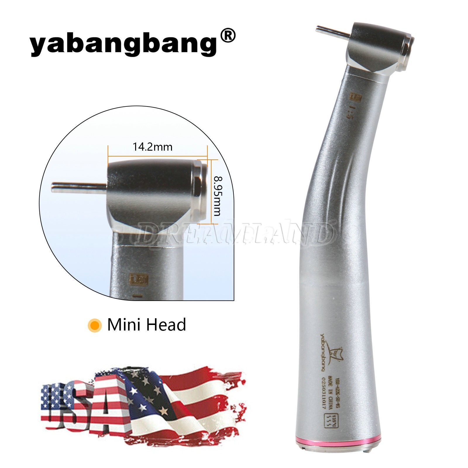 Dental Brushless LED Electric Micro Motor For Practice/1:5 Increasing Handpiece