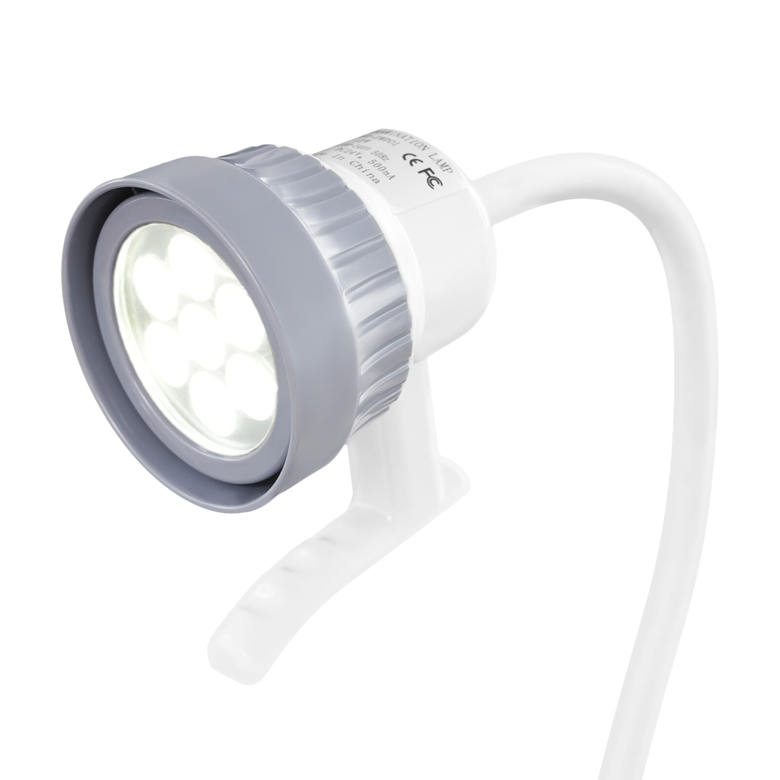 12W Mobile Dental Surgical Exam Lamp LED Examination Light W/ Wheels Floor Stand
