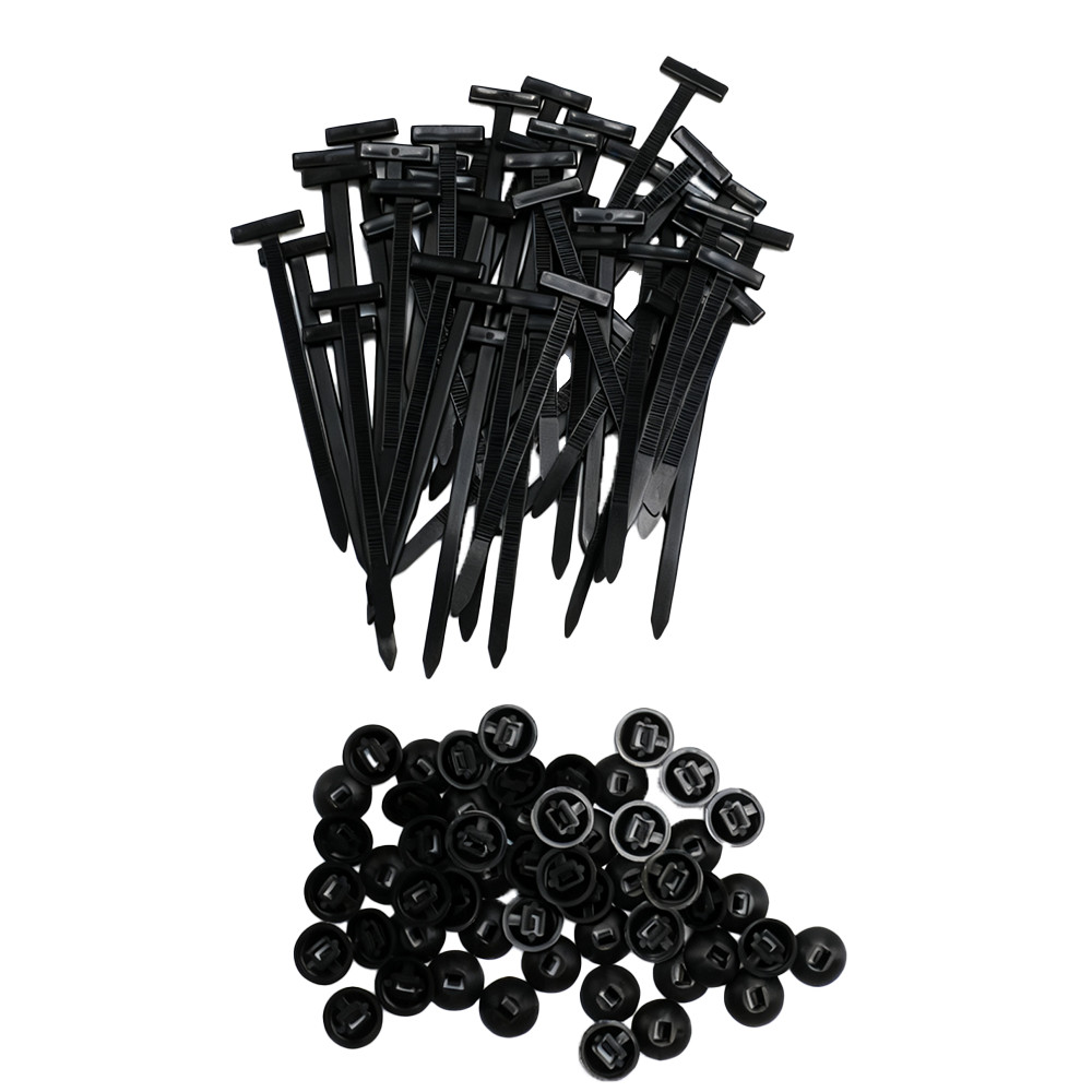 50/100/200/300Pcs Self Locking Nylon Zip Ties Heavy Duty Universal Cable Holder