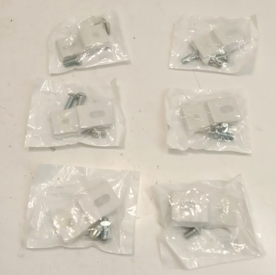 McMasterCarr 5537T841 T-Slot Screw On Hanger for Mesh Panels for 30mm Rail 6pks