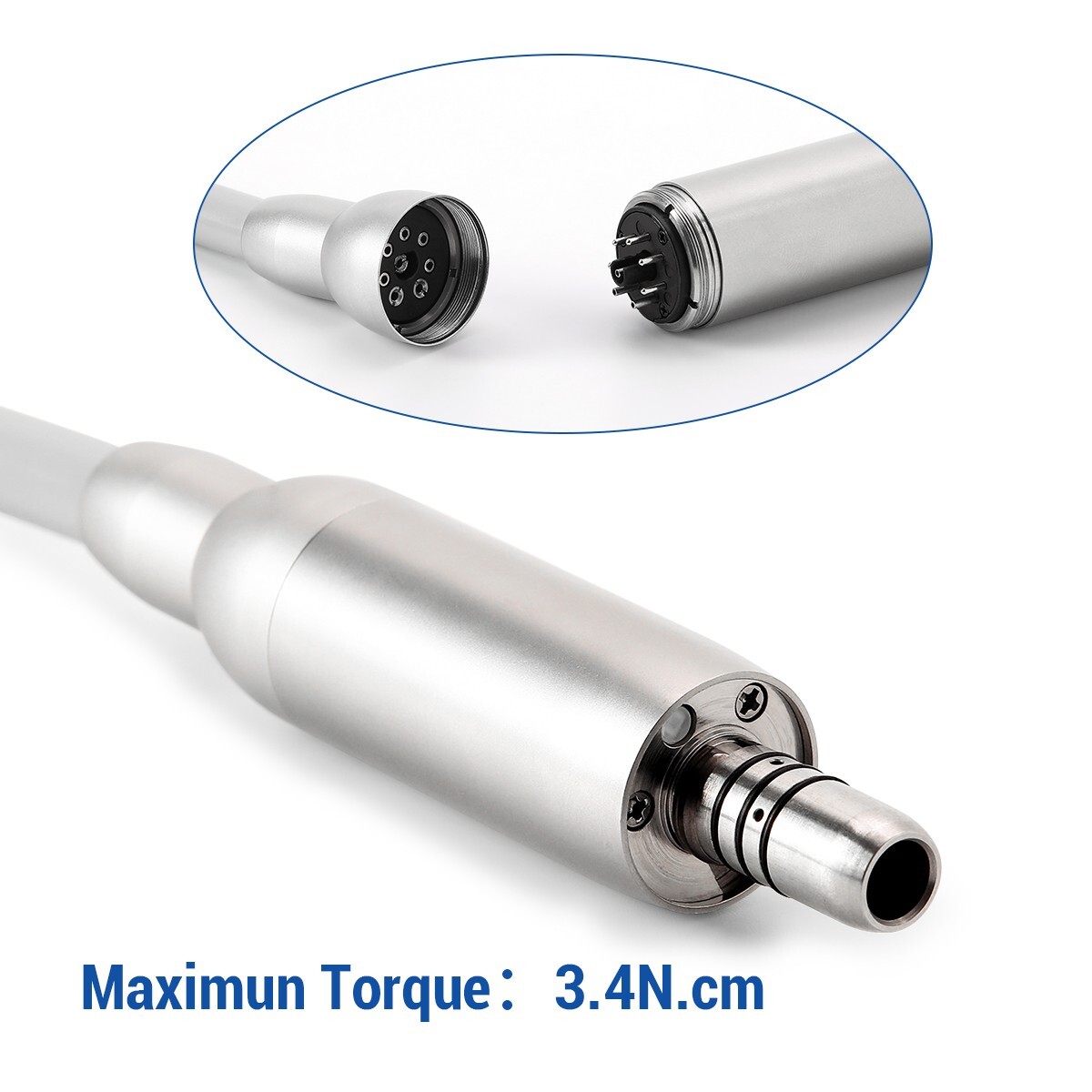 AZDENT Dental Brushless Electric LED Micro Motor Internal Spray 3.4Ncm E-type US