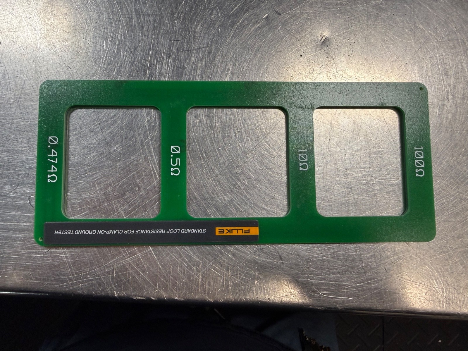 Fluke 1630 Earth Ground Clamp with Carry Case, Manual and Loop Resistence Card