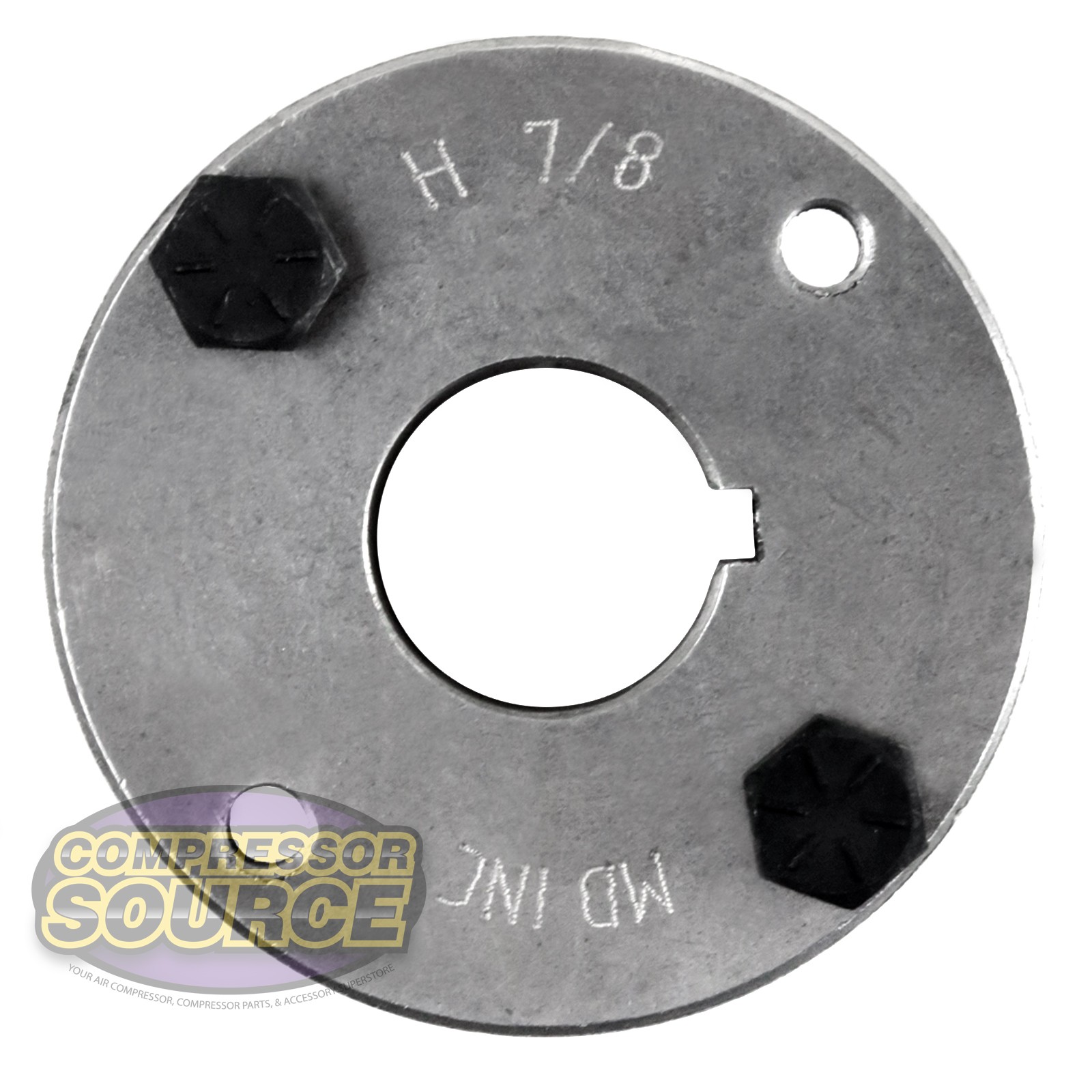 7/8″ Bore H style Steel Sheave / Pulley Bushing Split Taper For Keyed Shaft