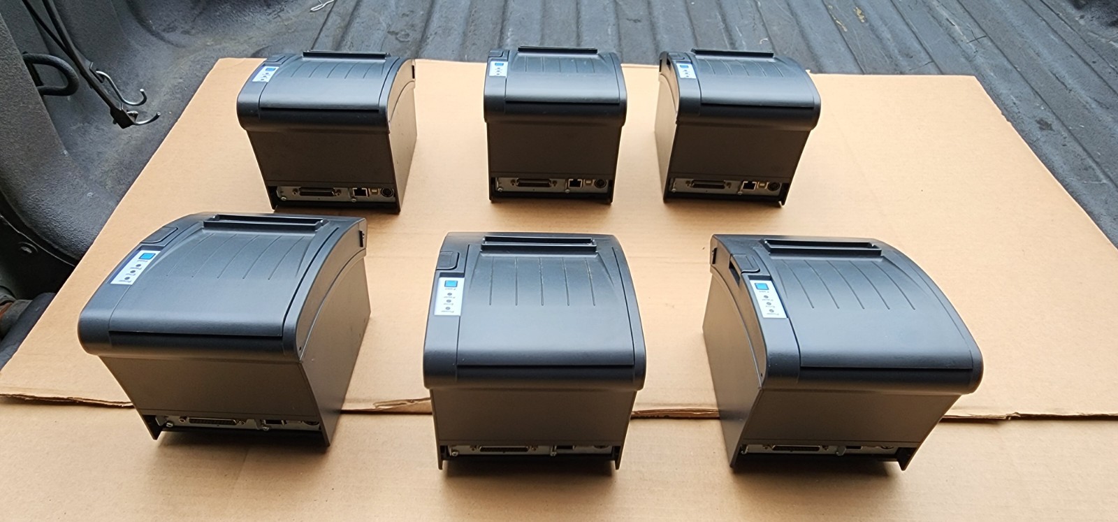 6 NCR Bixolon SRP-350 Plus III Direct Thermal Receipt POS Printer USB LAN Serial