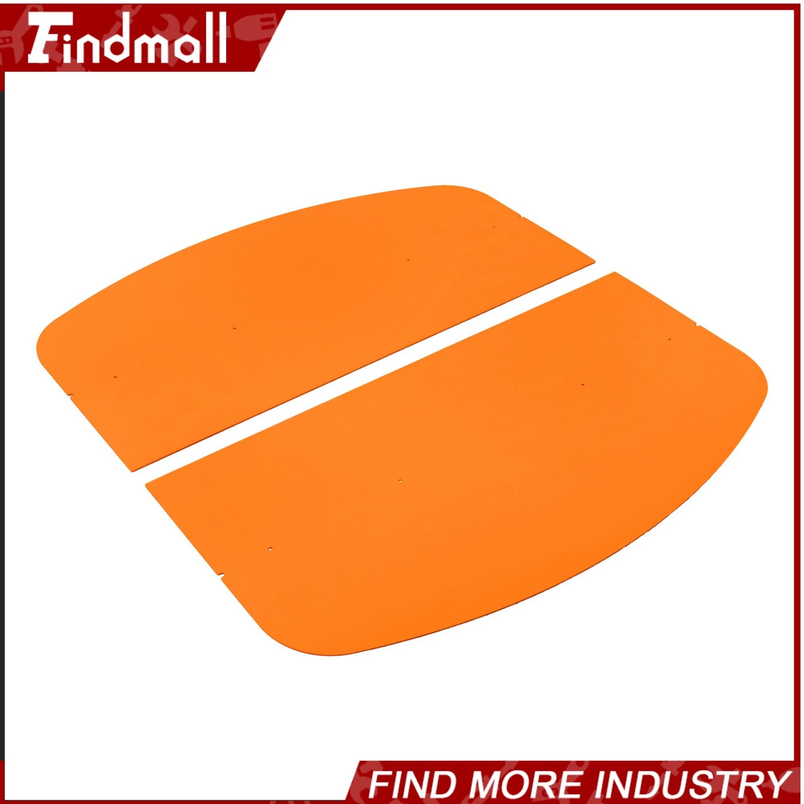 For Rops Canopy Mowers Tractor Umbrella 52″ X 52″ 2″ x 2″ or 2″ x 3″ Orange