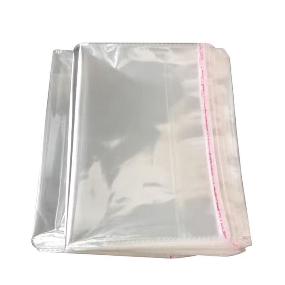 100PCS Clear Poly Bags OPP Cellophane Plastic Cello Bag Self Adhesive US