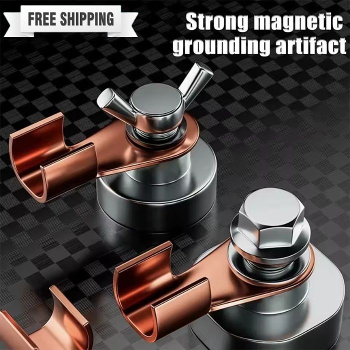 ✅ Strong HeavyDuty Magnetic Welding Ground Clamp Tool Welder Magnet Holder 1PC ✅