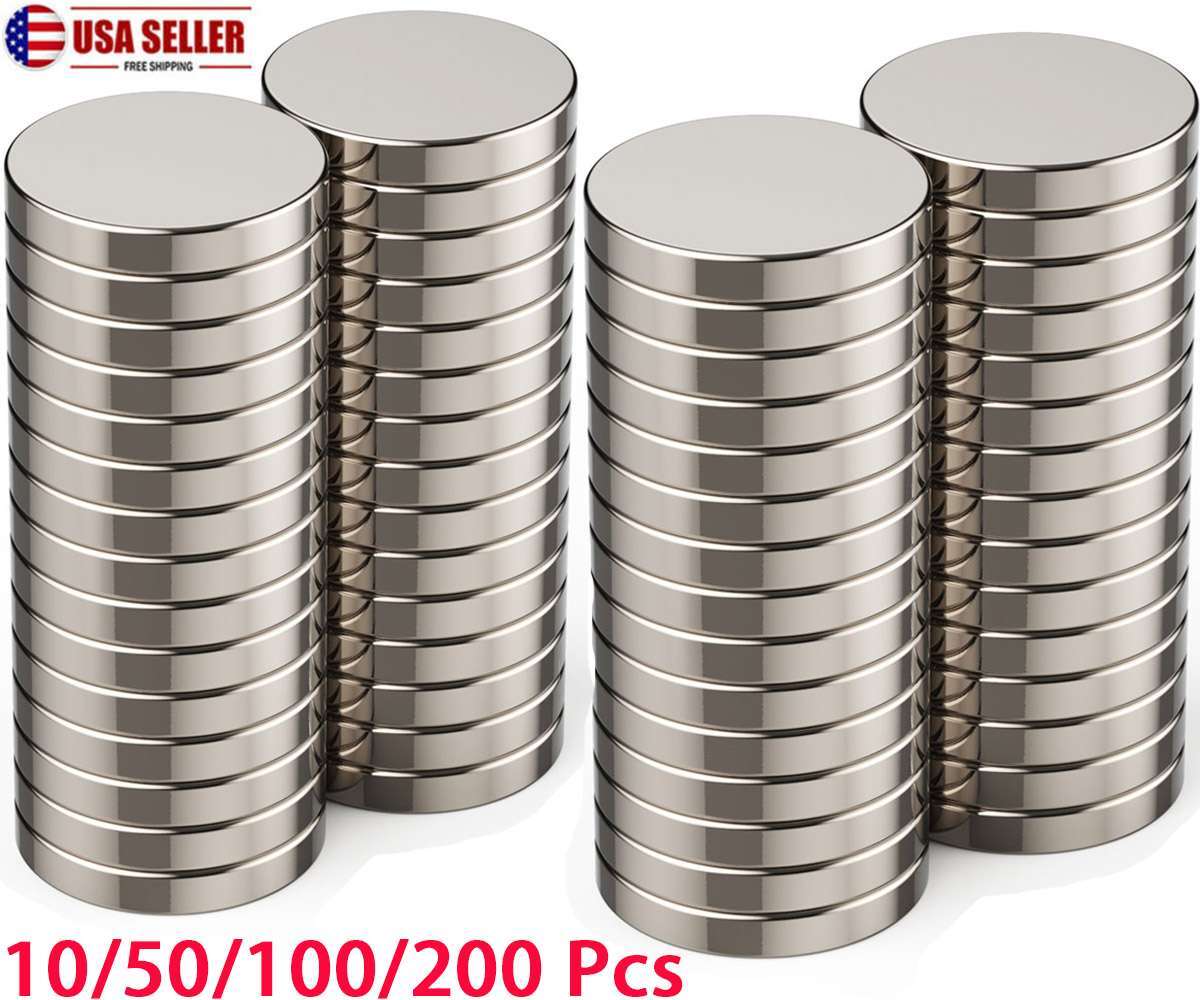 50/100/200pcs N50 Super Strong Round Disc Rare Earth Neodymium Magnet 20mm x 3mm
