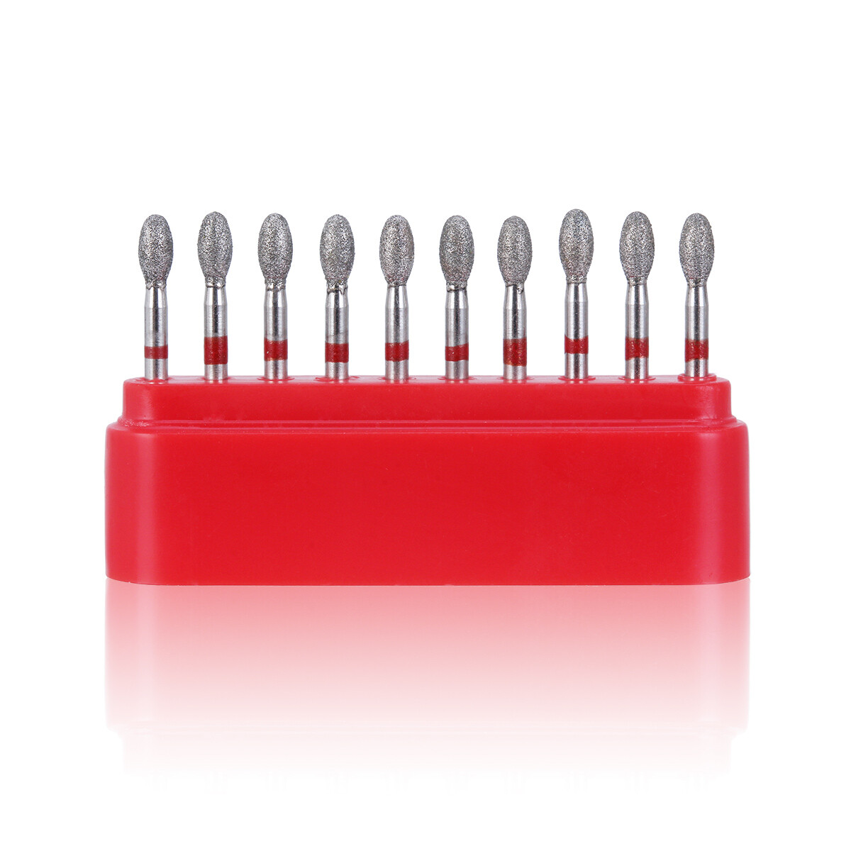 Dental Fine Grit Diamond Burs 379-023F/368-023F Egg Football Shape for Cutting