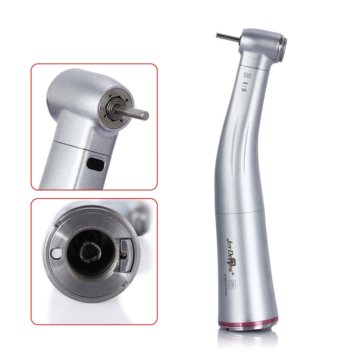 AZDENT Dental Brushless LED Electric Micro Motor/1:5 1:1LED Increasing Handpiece