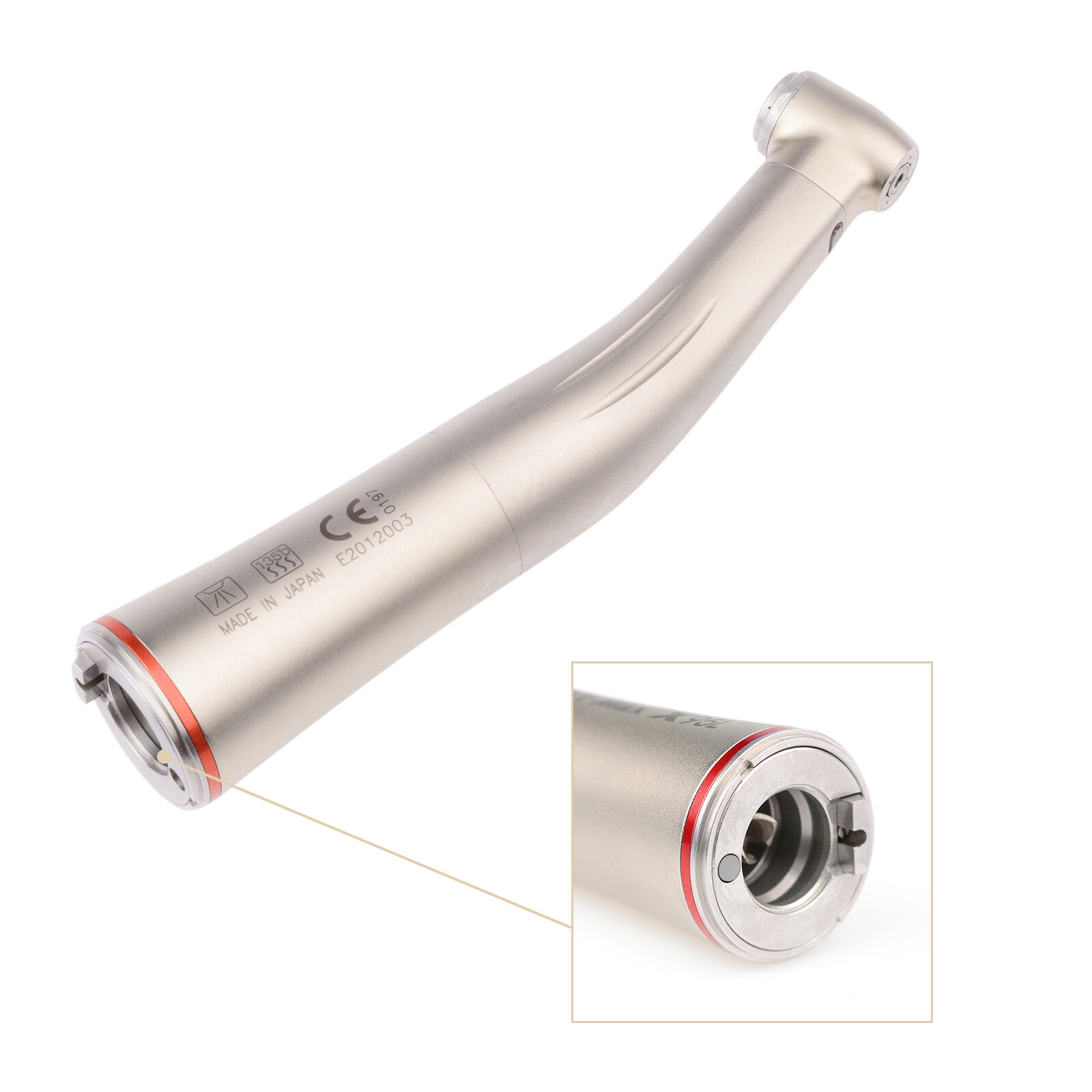 Dental Ti-Max 1:5 Fiber Contra Angle Inner Water Spray Handpiece X95L Fit NSK CE