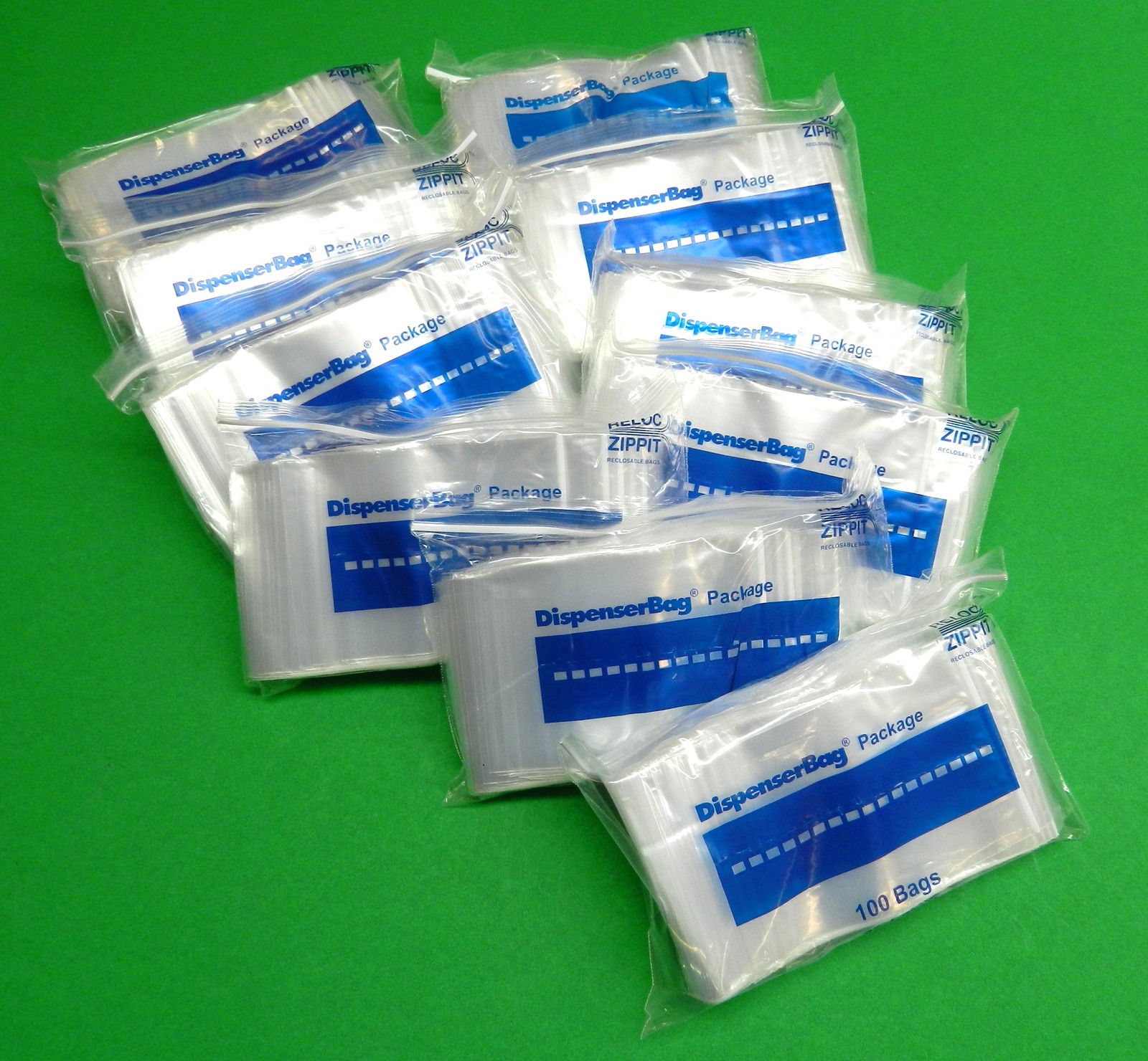1000 3″x4″ Reloc Zippit Slide Top Lock Bags Clear 2mil Reclosable Baggies 3 x 4