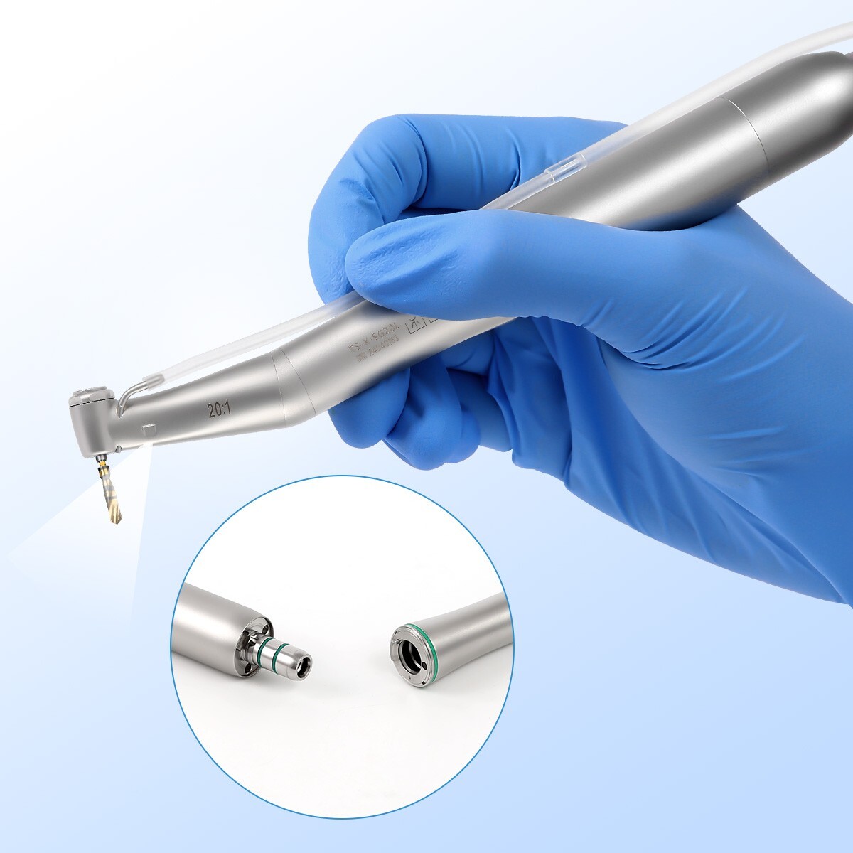 Dental LED Implant Motor Brushless System /Mobile Trolley Cart Auto Water Supply