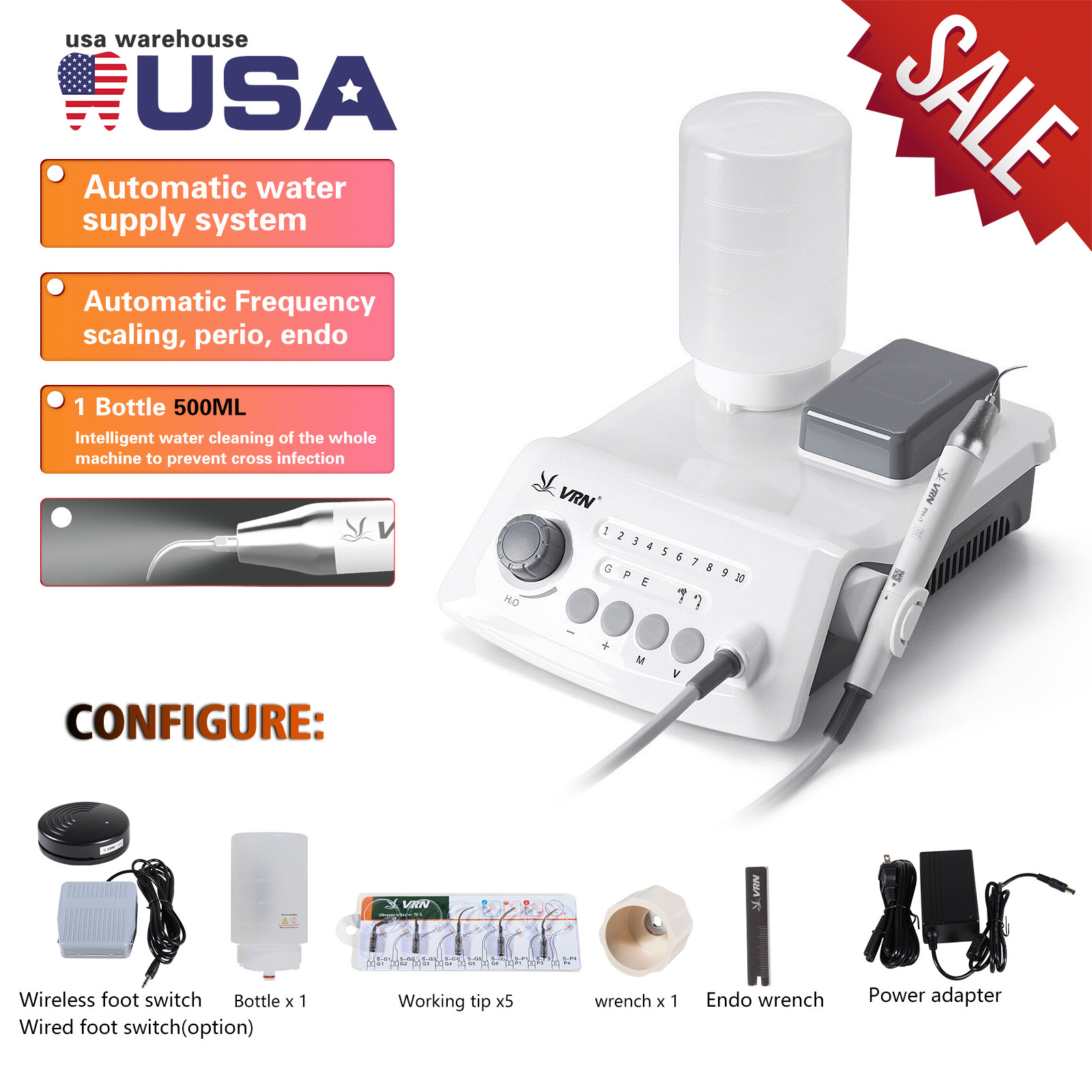Bien Air Style 1:5 Electric Attachments – Dental Handpiece