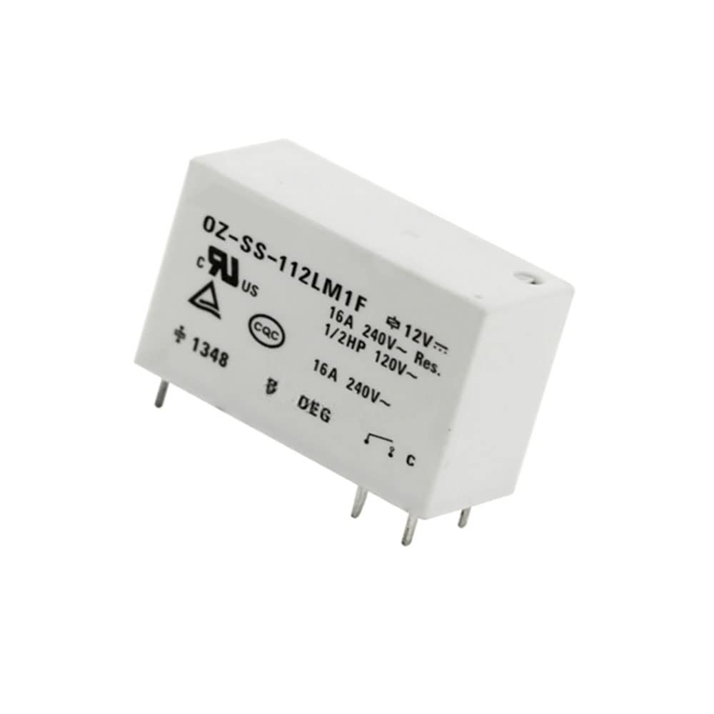 2Pcs OZ-SS-112LM1F Power Relay OZ-SS112LM1 6-Pin 16A 12VDC Normally Open Resista