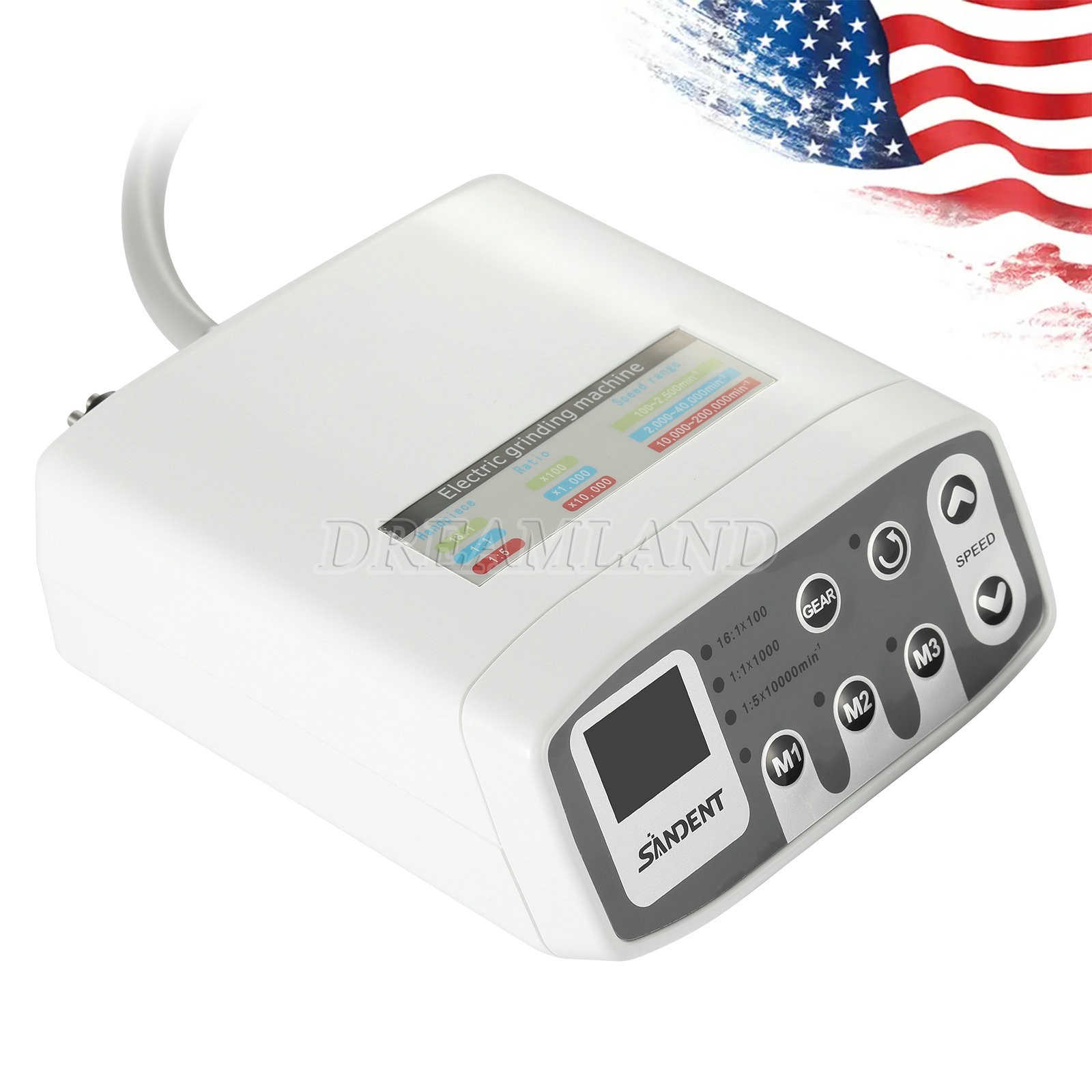 Dental LED Brushless Electric Micro Motor /1:1/1:5 Contra Angle Handpiece dt