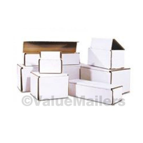 200 – 5 x 3 x 2 White Corrugated Shipping Mailer Packing Box Boxes
