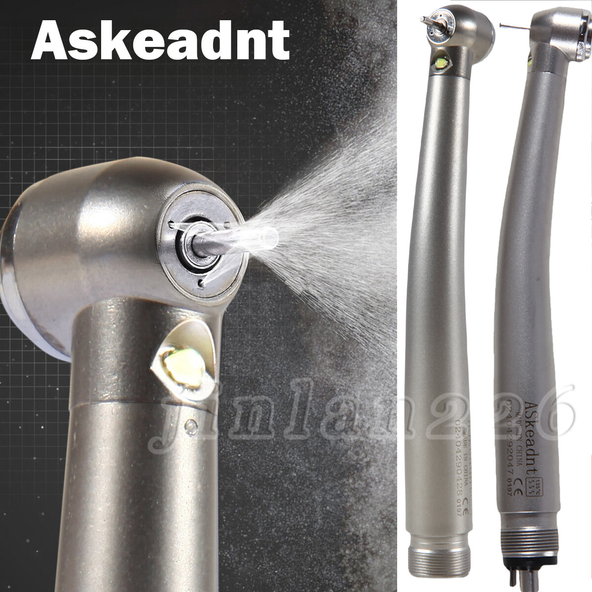 Turbina LED 2/4 orificios con pieza mano de alta velocidad dental NSK Style