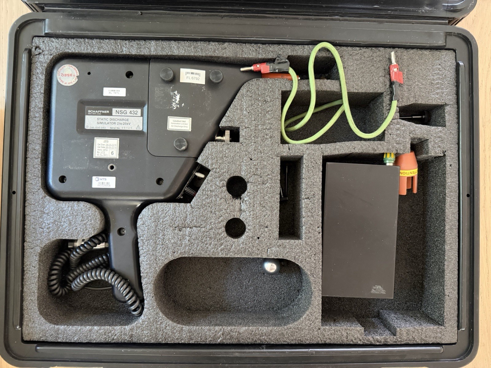 2 X Schaffner NSG432 Electrostatic Discharge Simulator with Accessories