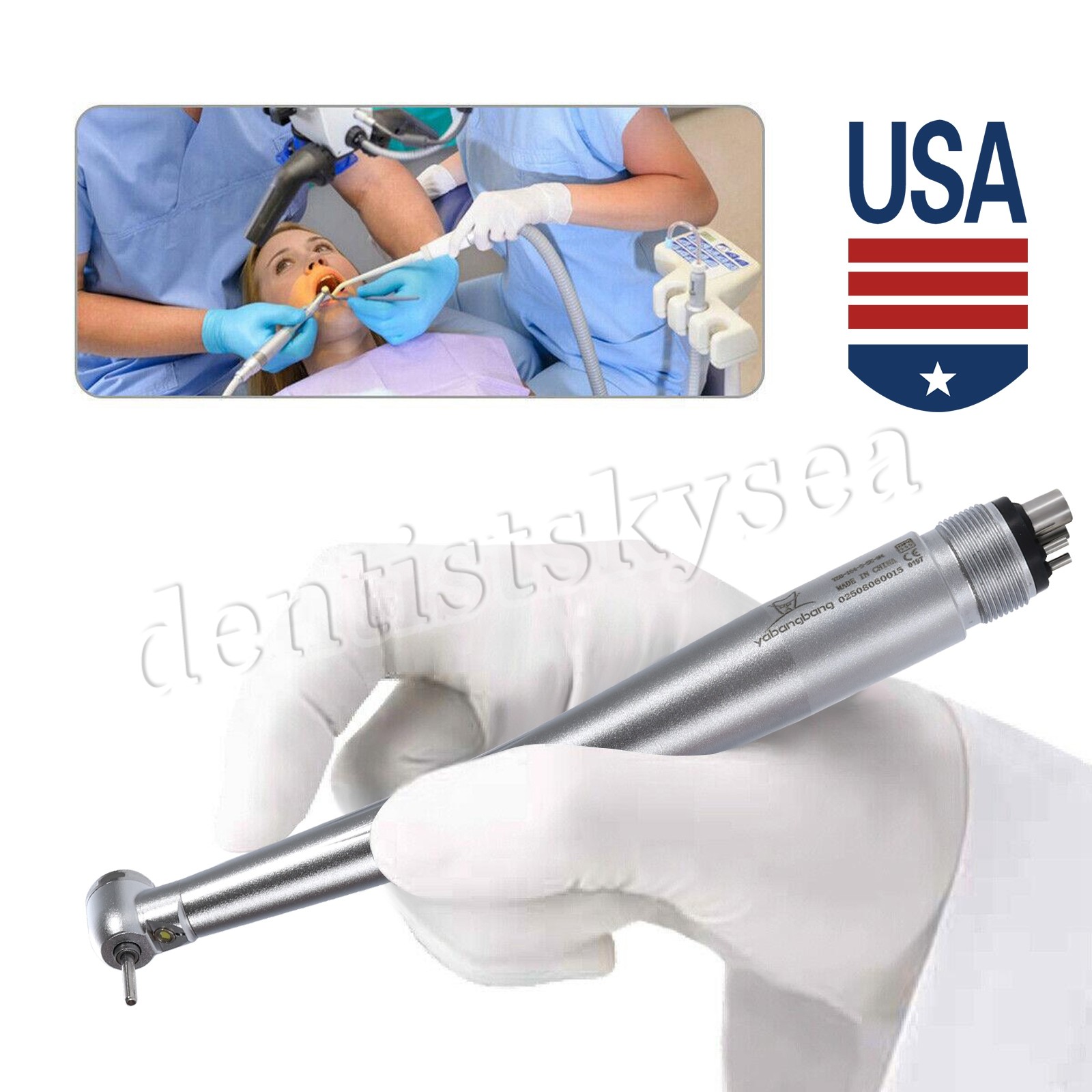 1-5* Dental Handpiece Fiber Optic High Speed W/ KAVO MULTIflex Coupler 6Hole
