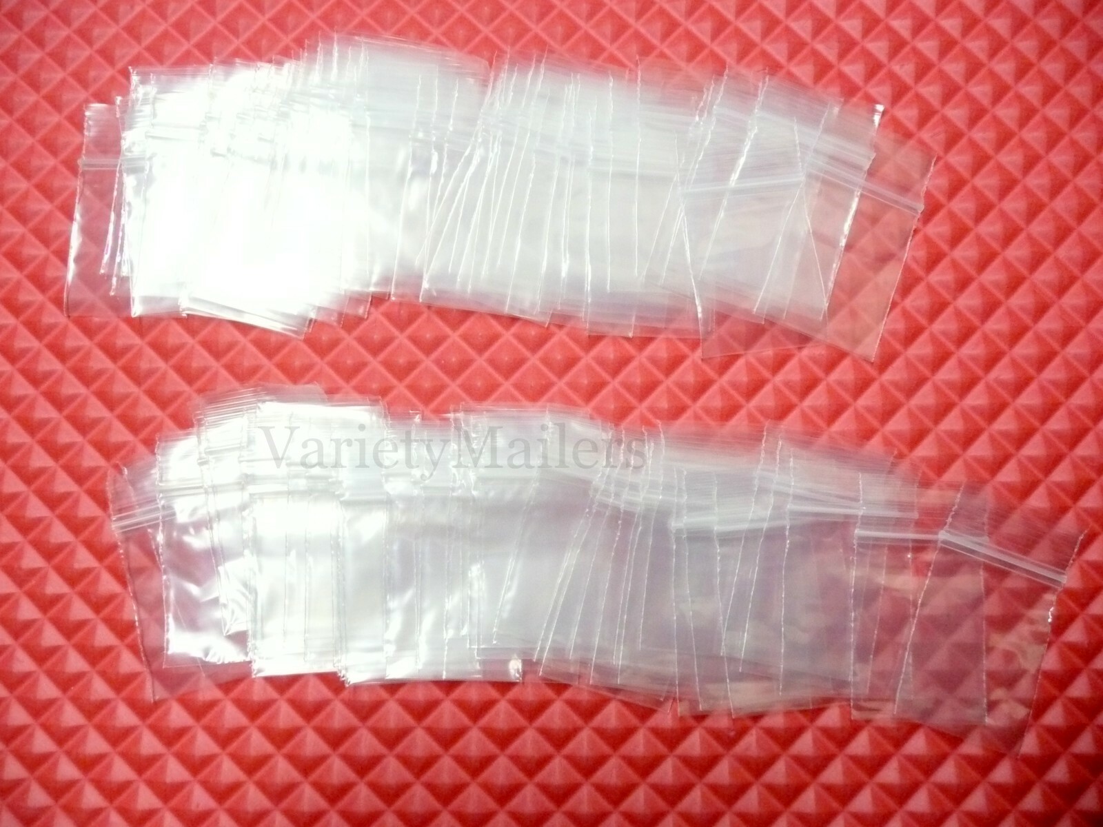 100 Reclosable Storage Bags 1.5×2 Small Clear Zip-Top Baggies 1.5” x 2”