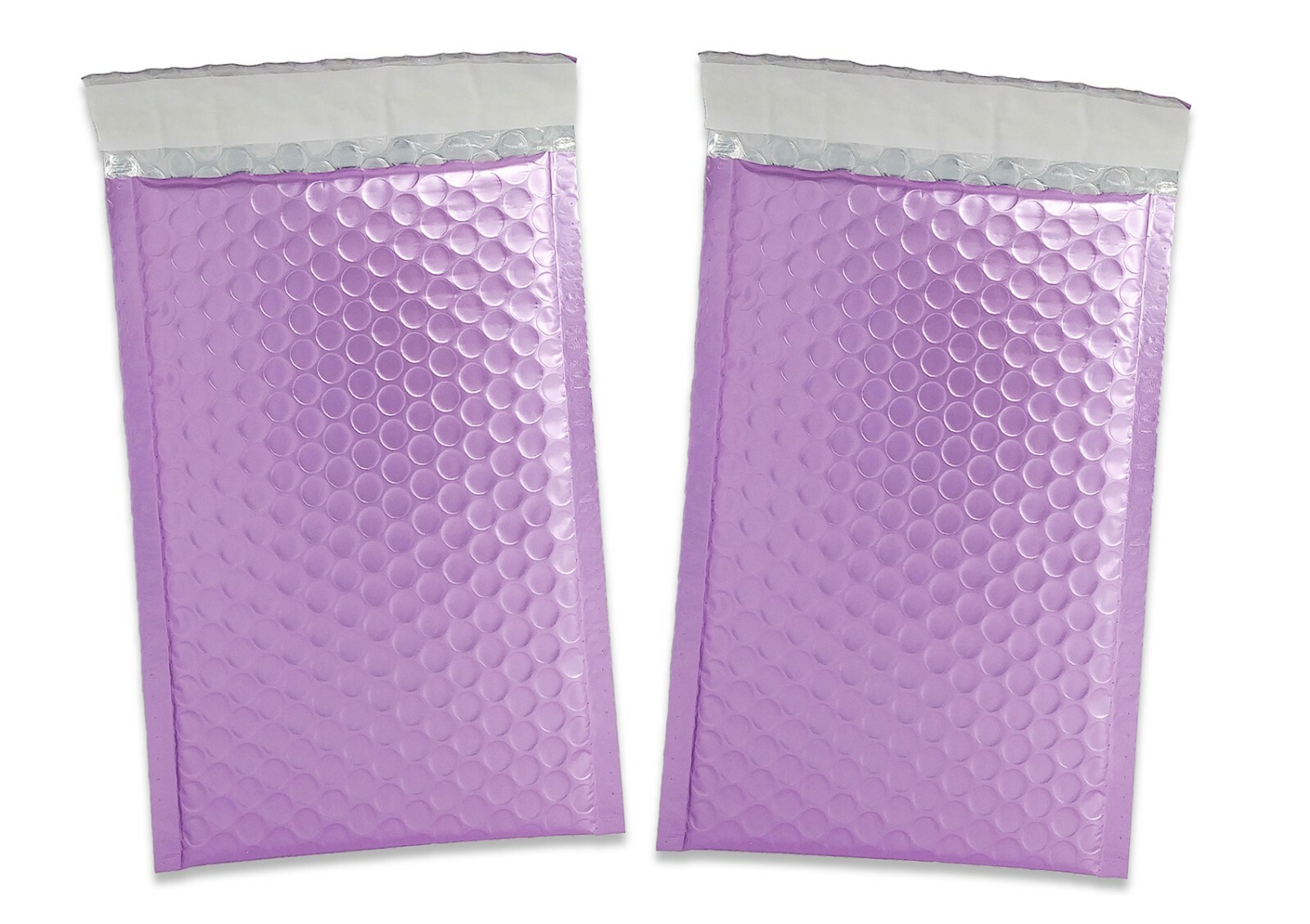 NEW Frosted Lilac Matte Metallic Bubble Mailers, Padded Shipping Envelopes Combo