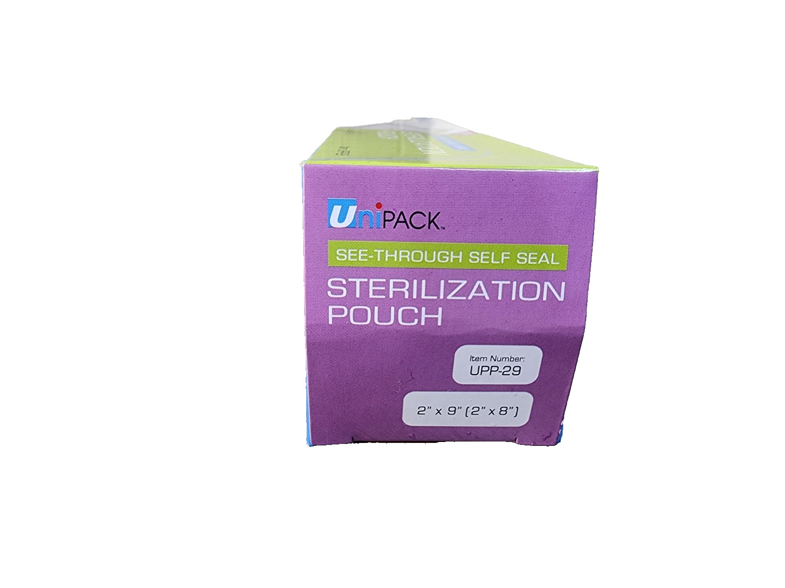 DENTAL MEDICAL INSTRUMENT STERILIZATION POUCHES SELF SEALING 2 x 9 (2 x 8)