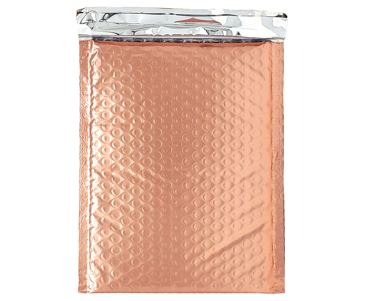 6×10, 4×8 Sunset Peach Glamour Metallic BUBBLE MAILERS Rose Gold Padded Envelope