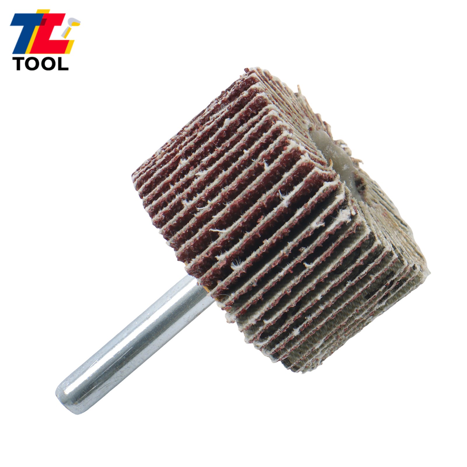 1-1/2″ x 1″ x 1/4″ Aluminum Oxide Shank Mounted Flap Wheels 60 Grit – 5 Pack