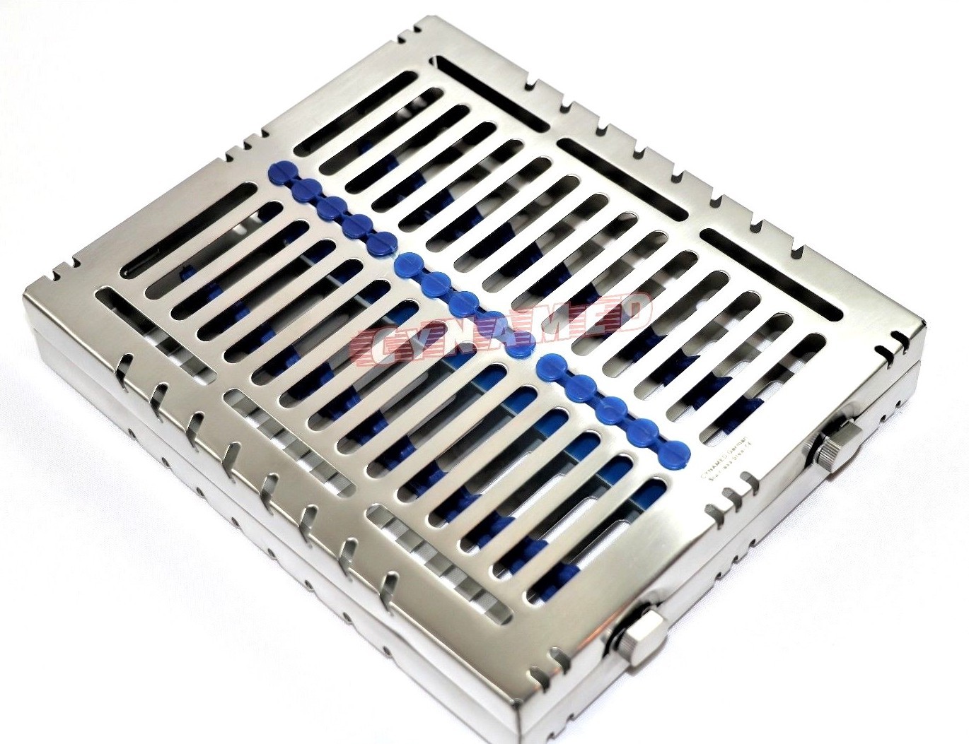 10 GERMAN DENTAL AUTOCLAVE STERILIZATION CASSETTE BOX TRAY FOR 15 INSTRUMENT