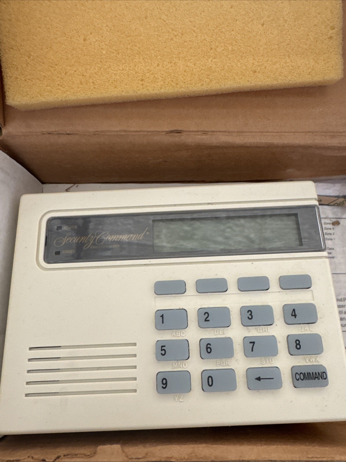 DMP 32 Character LCD Security Command Aloha Keypad (690-52)