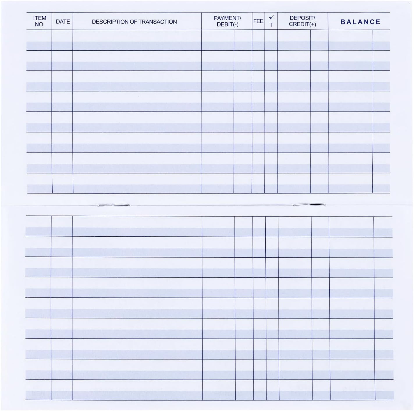 12 Pack Checkbook Register, Check Register Books For Personal & Work Use