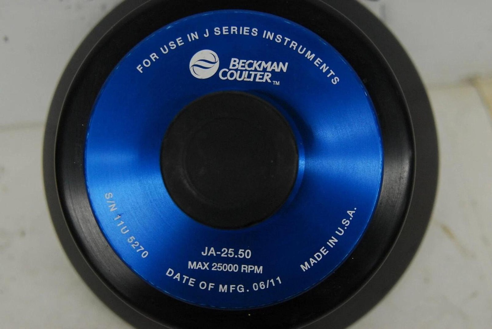 Beckman Coulter JA-25.50 Fixed-Angle Rotor 8x50mL 25,000 rpm (J Series)