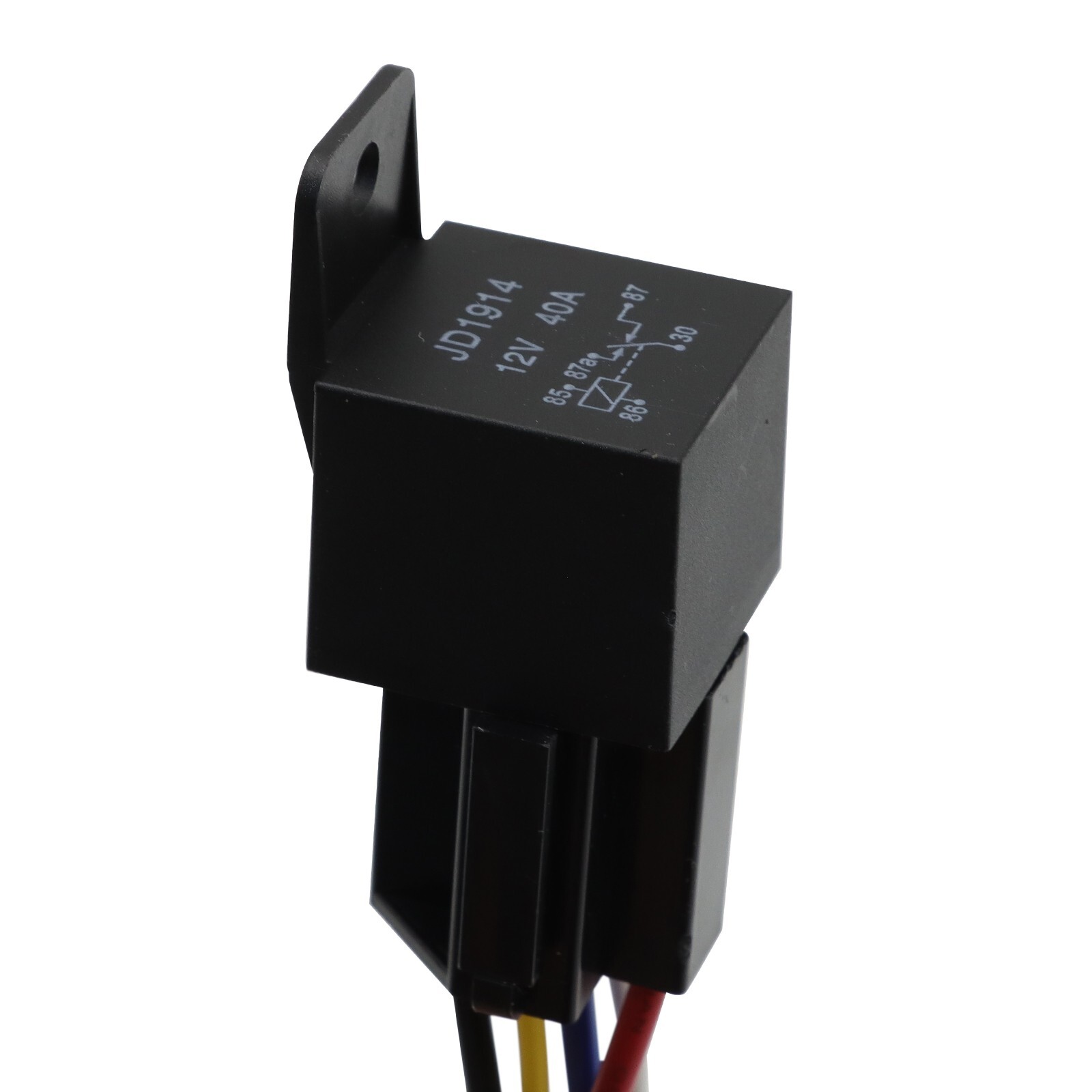 6* 5Pin Car Automotive SPDT Relay Switch Harness Socket Waterproof 40A 12V DC