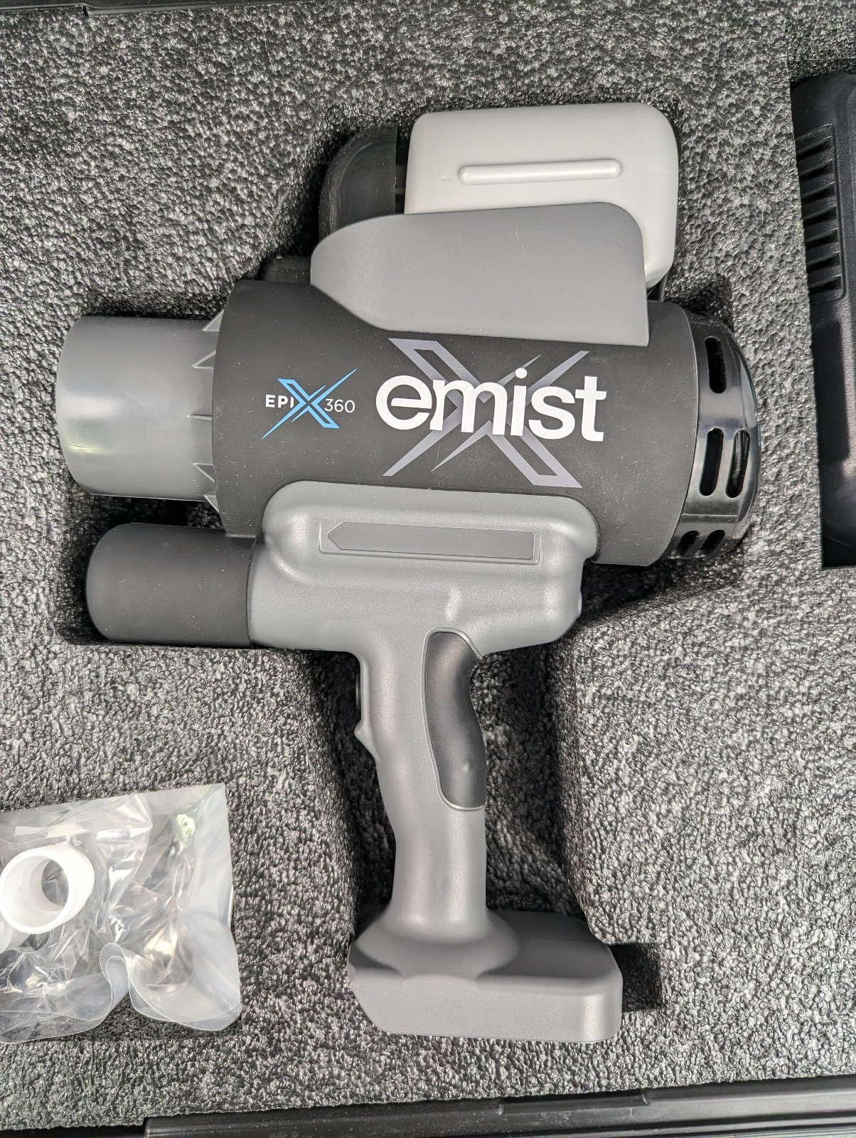 Emist Epix360 Electrostatic Handheld Sprayer, Case