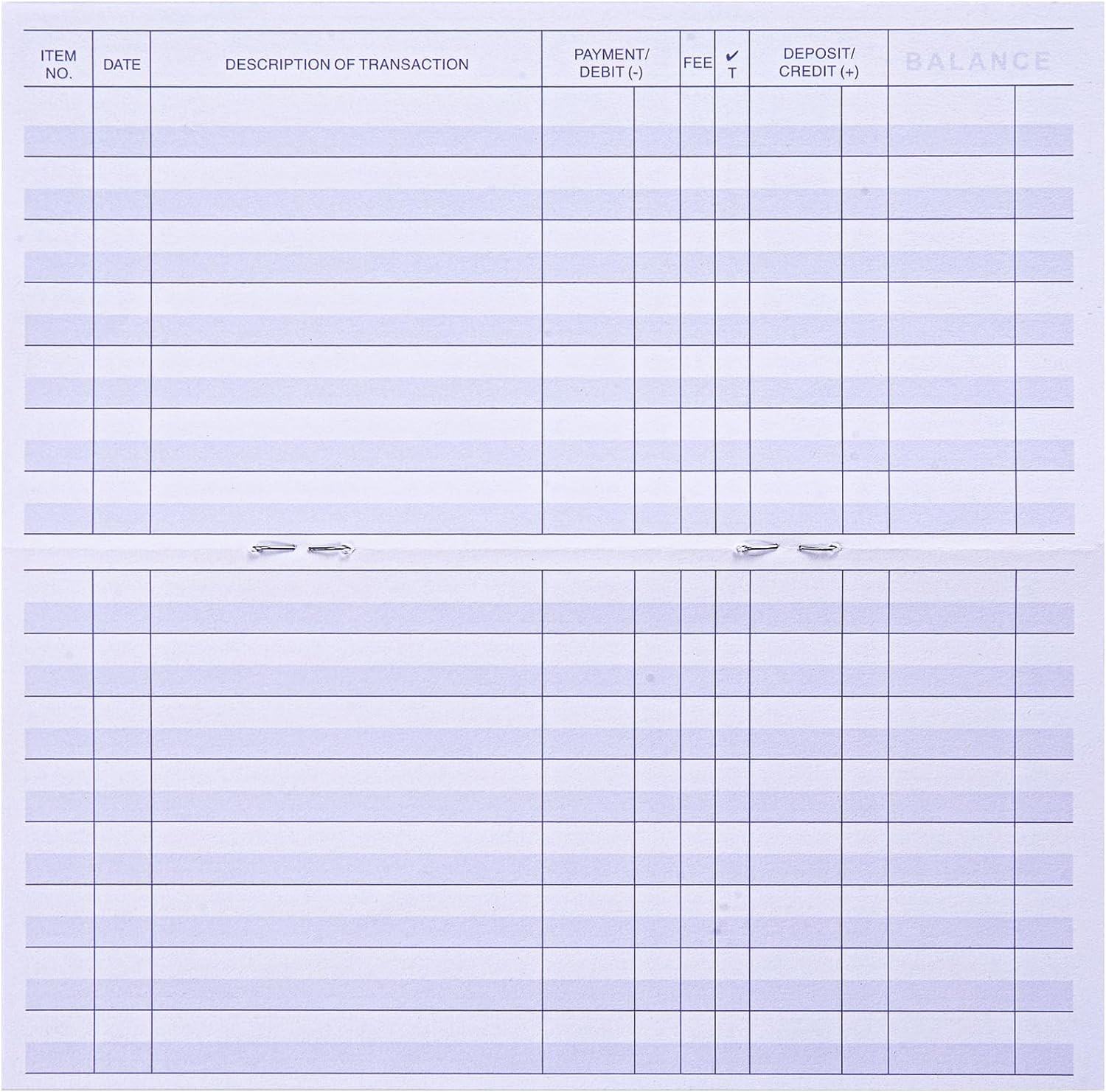 24 PCS Checkbook Registers Easy to Read Personal Check Registers