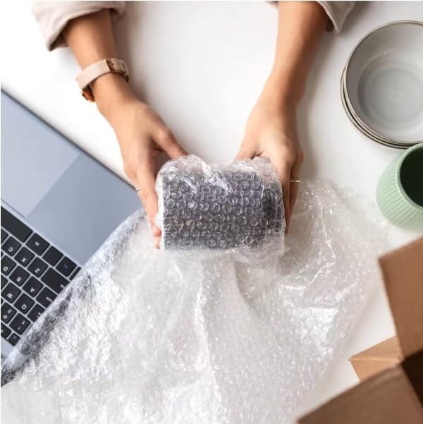 3/16″ SH Small Bubble Cushioning Wrap 700 Feet x 12 inches, clear or white