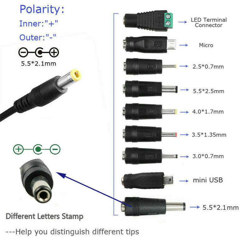 Adjustable power supplies Voltage 3 to 24V AC/DC Switch Supply LED Display