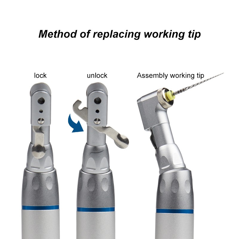 Dental High & Low Speed LED Handpiece Straight Contra Angle Polishing Tools