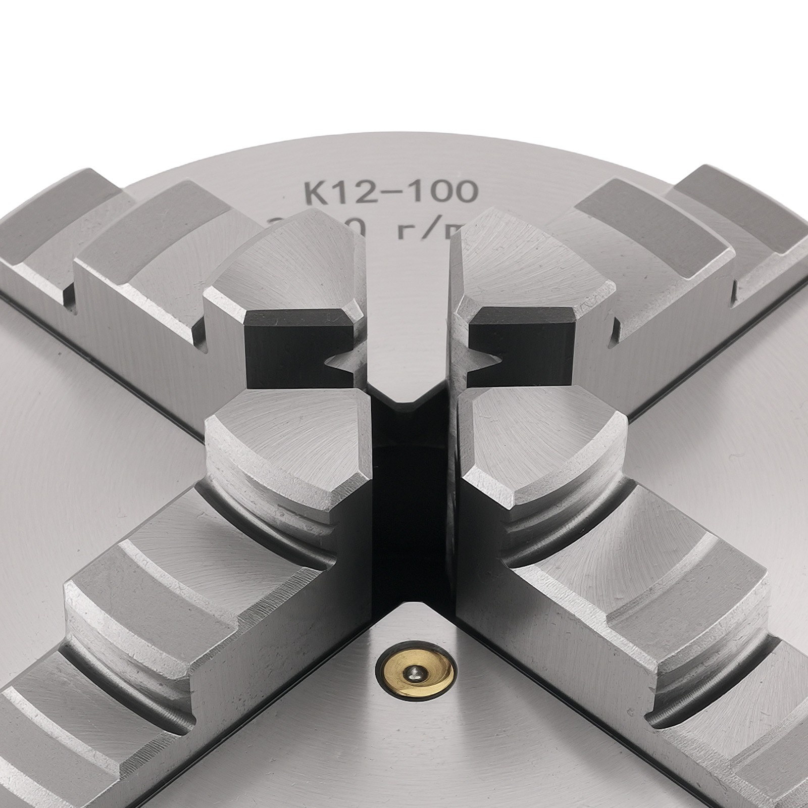 100mm Self Centering 4 Jaw Metal Chuck K12-100 for Small Lathe Milling