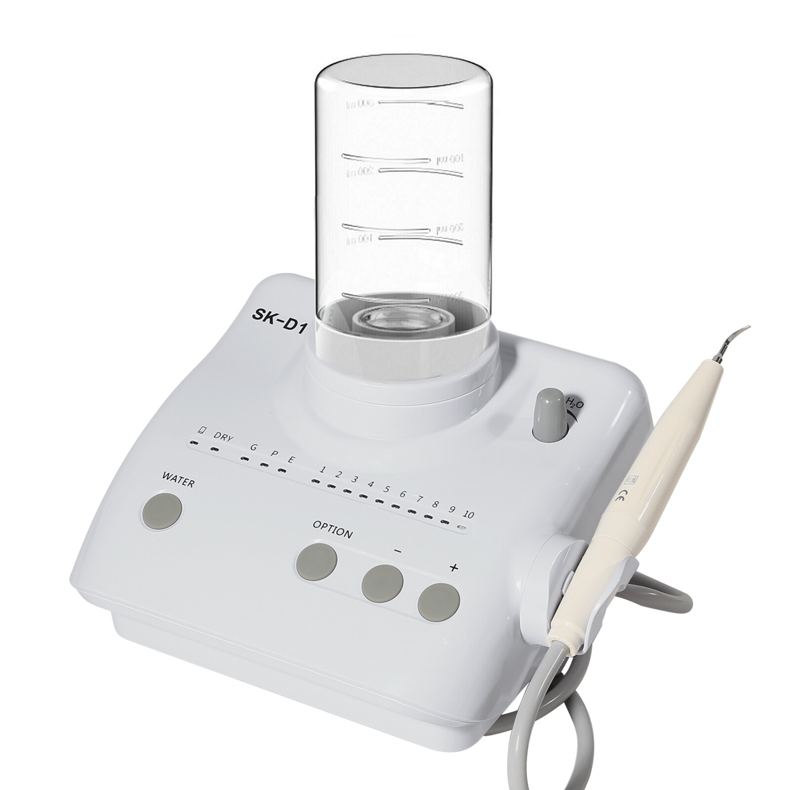 SK-D1 Dental Ultrasonic Piezo Scaler Unit w/ 2*Bottles 5*Tips For DTE SATELEC US