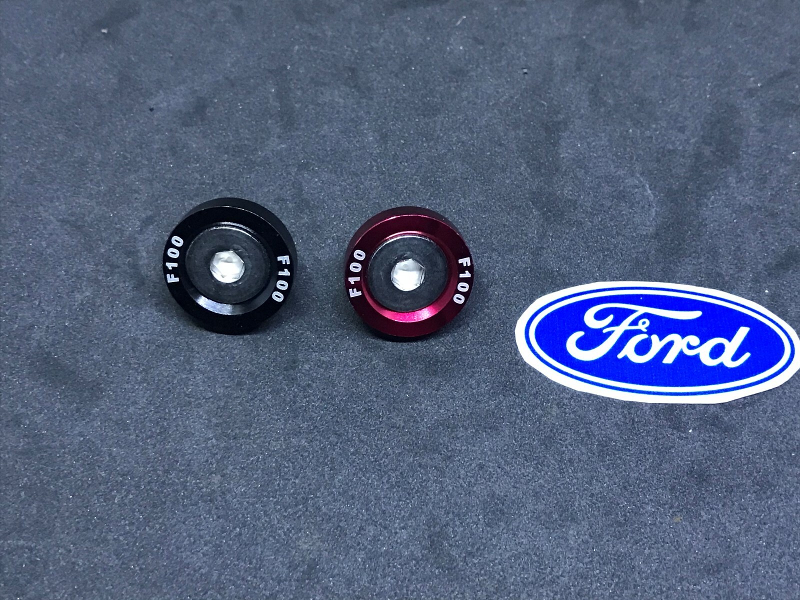 1967-1972 Ford Truck Custom Fender Bolt Kit With Or Without F100 Logo