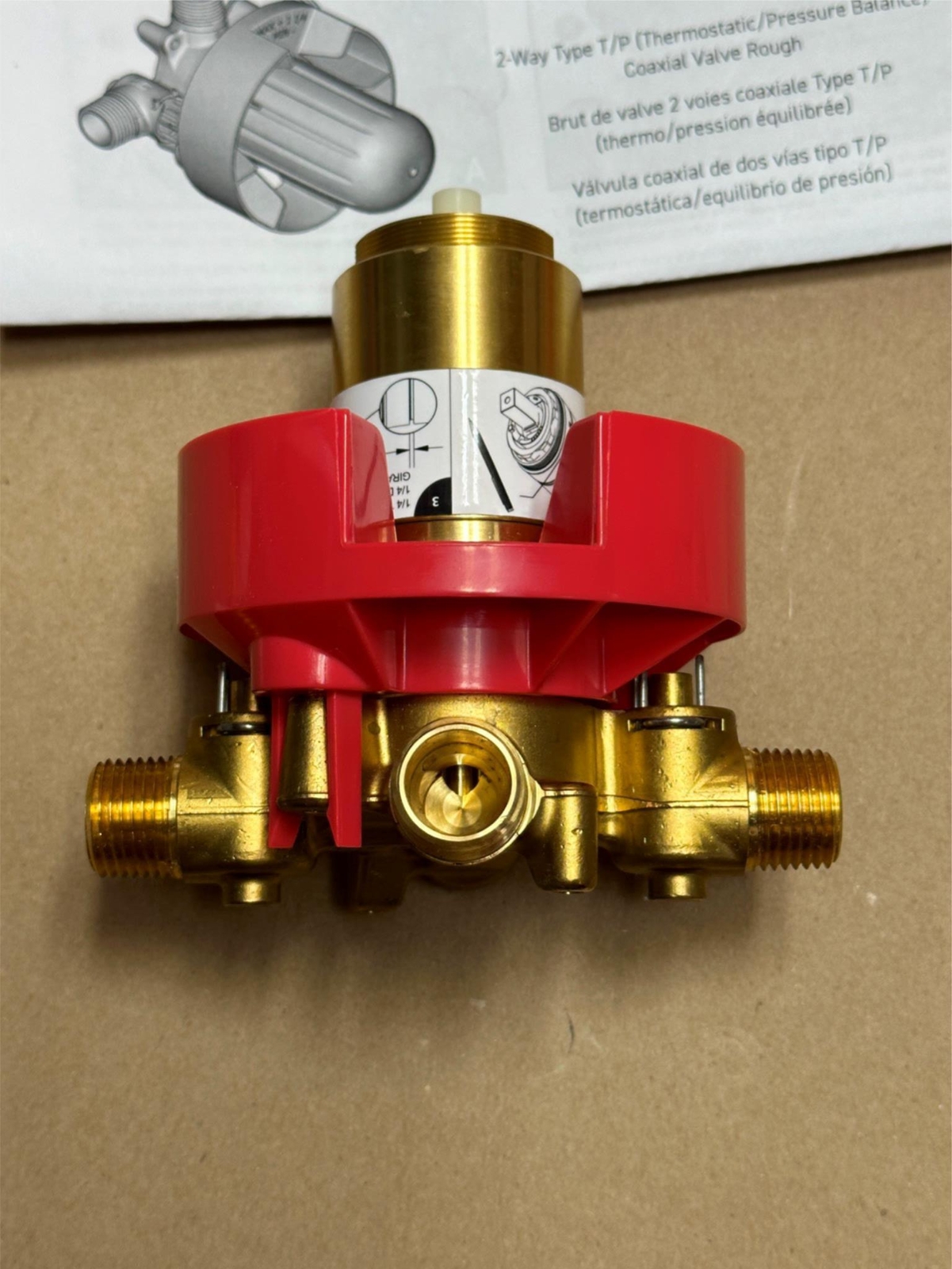 House of Rohl R23 2-Way T/P 1/2″ Thermostatic Rough-In Pressure Shower Valve