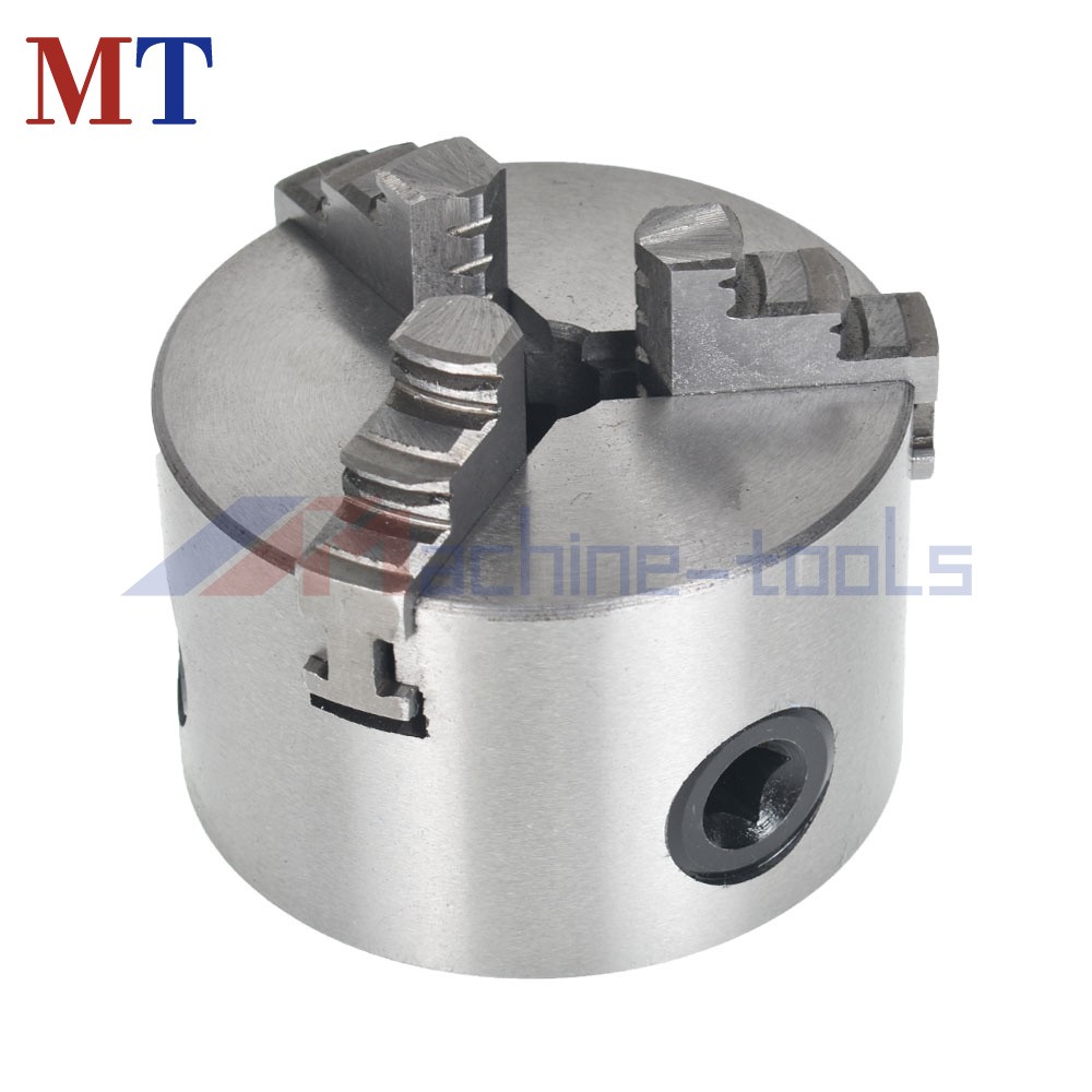 3 Jaw Lathe Chuck Manual Chuck 3″ K11-80 Self-centering Lathe Drilling Part 80mm
