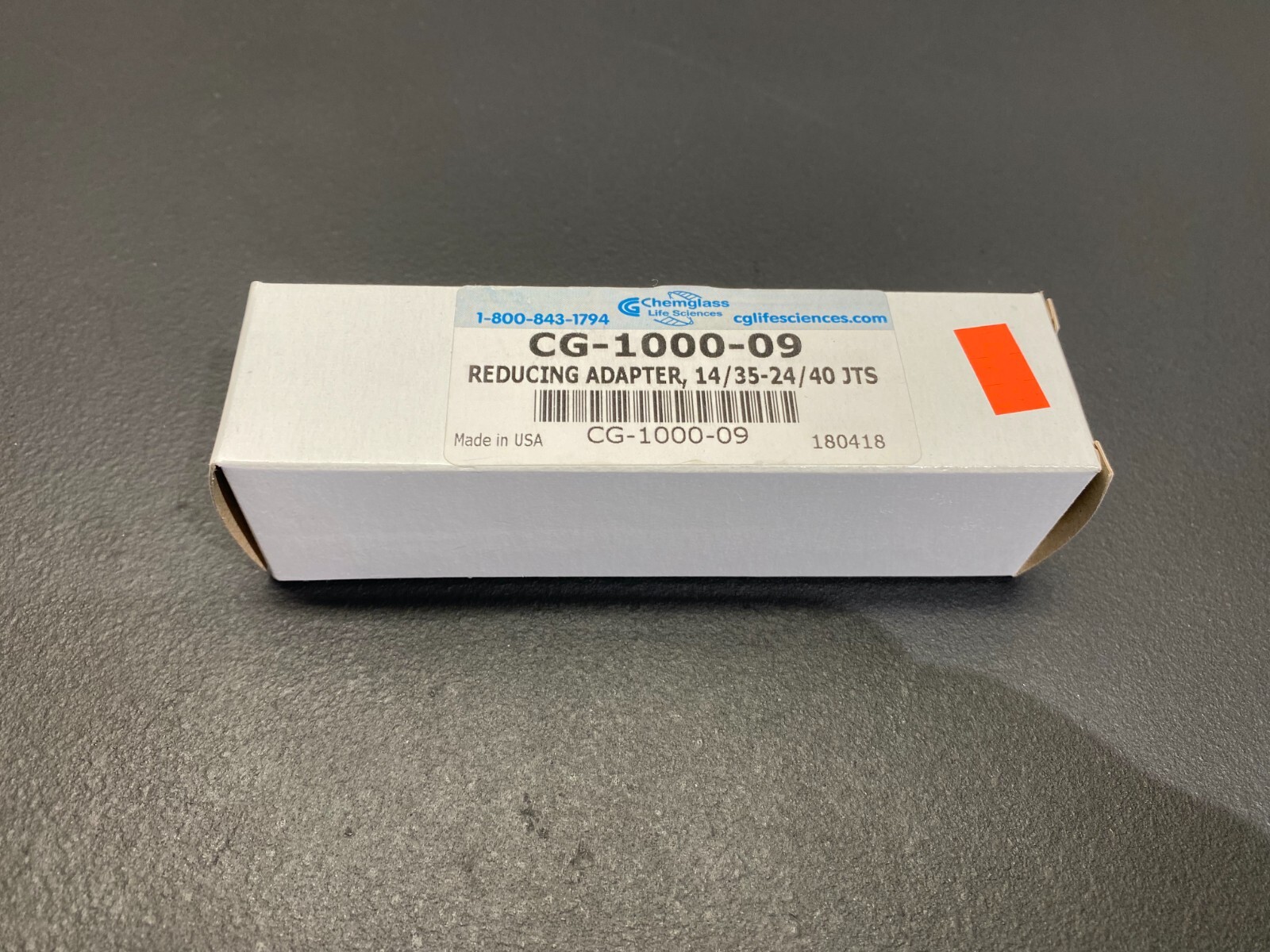 Chemglass CG-1000-09 Adapter Connecting 14 / 35-24 / 40 JTS Lower Inner Reducing