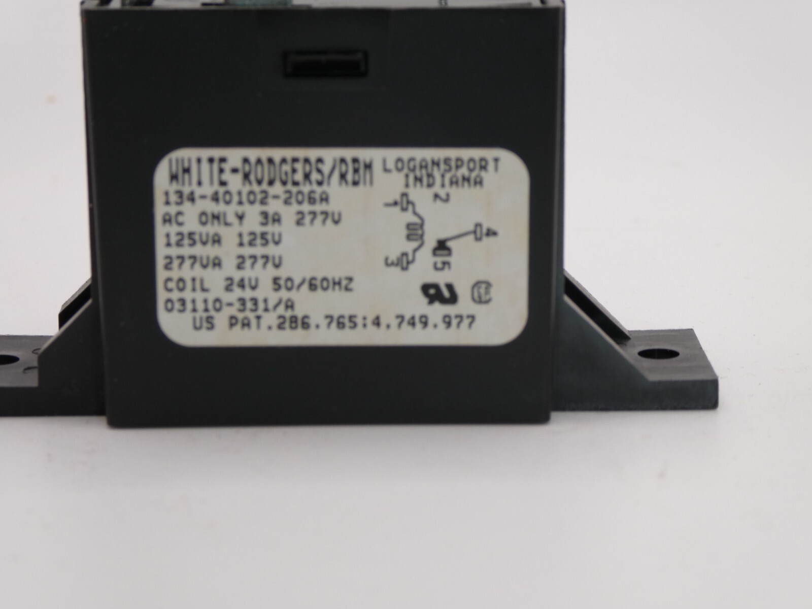 White-Rodgers 134-40102-206A General Purpose RBM Relay “NEW”