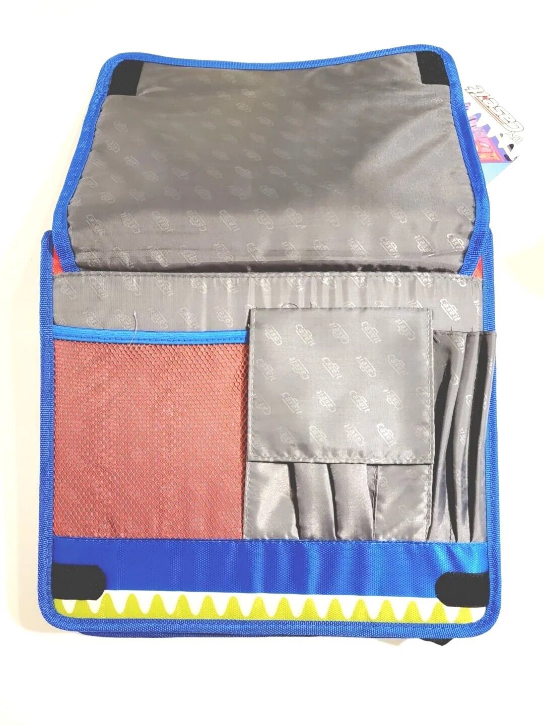 NEW Case-it M-276-ME Monsters Flip Top Zipper Binder 2″ Inch Sheet Capacity
