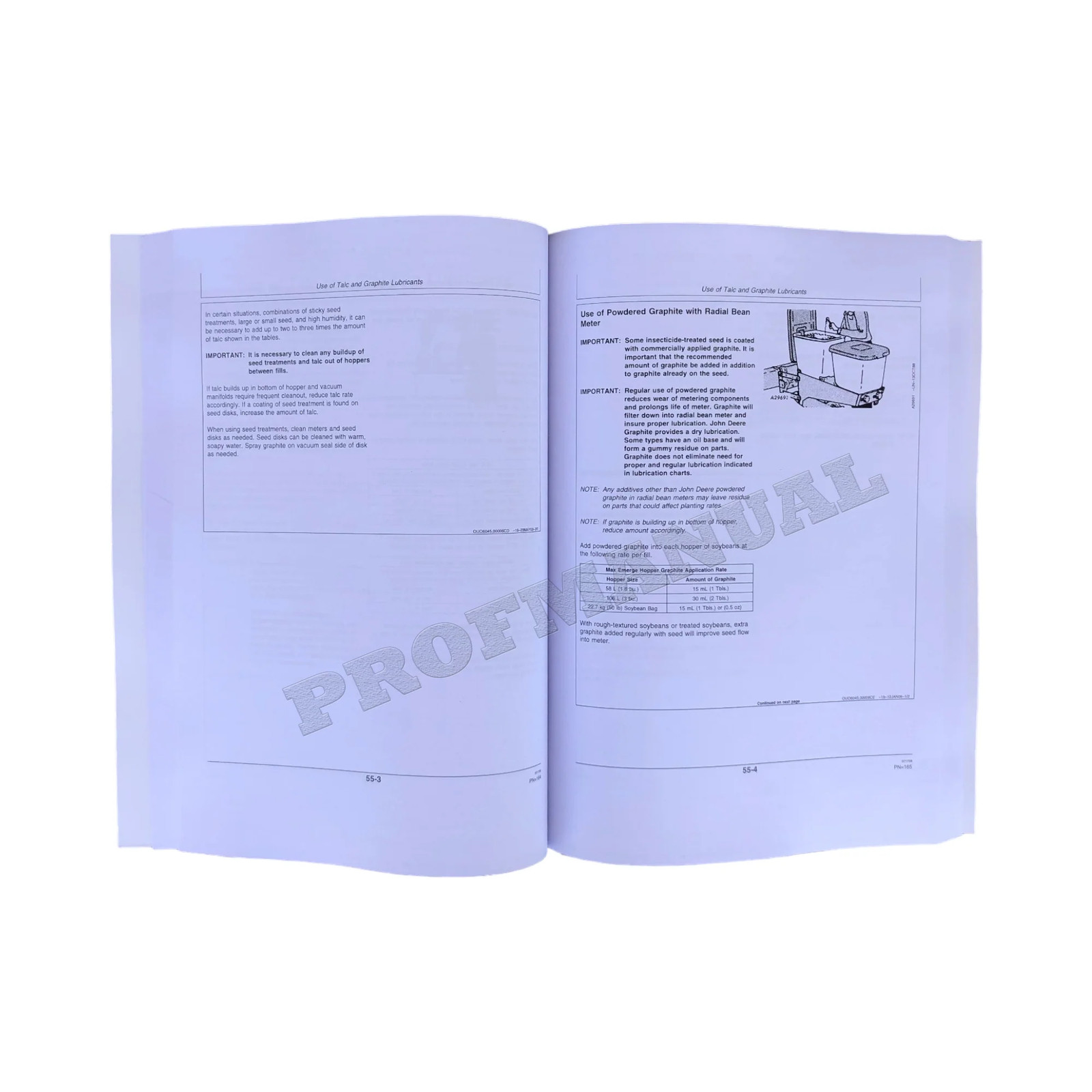 JOHN DEERE DB44 DB58 DB60 DB66 DB88 DB90 DB74 DB50 PLANTER OPERATORS MANUAL #3
