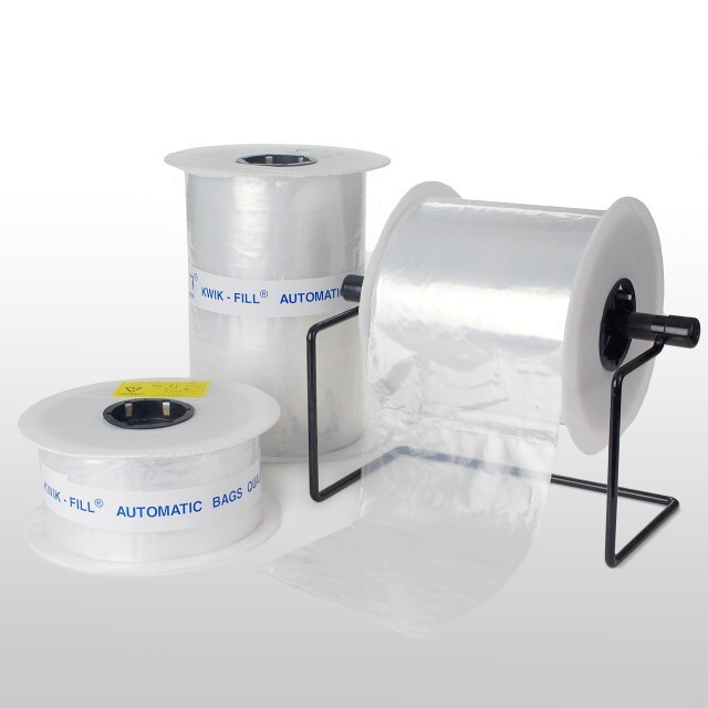 1500, 3″ x 5″ Poly Bags on a Roll, Clear, Perforated – NEW