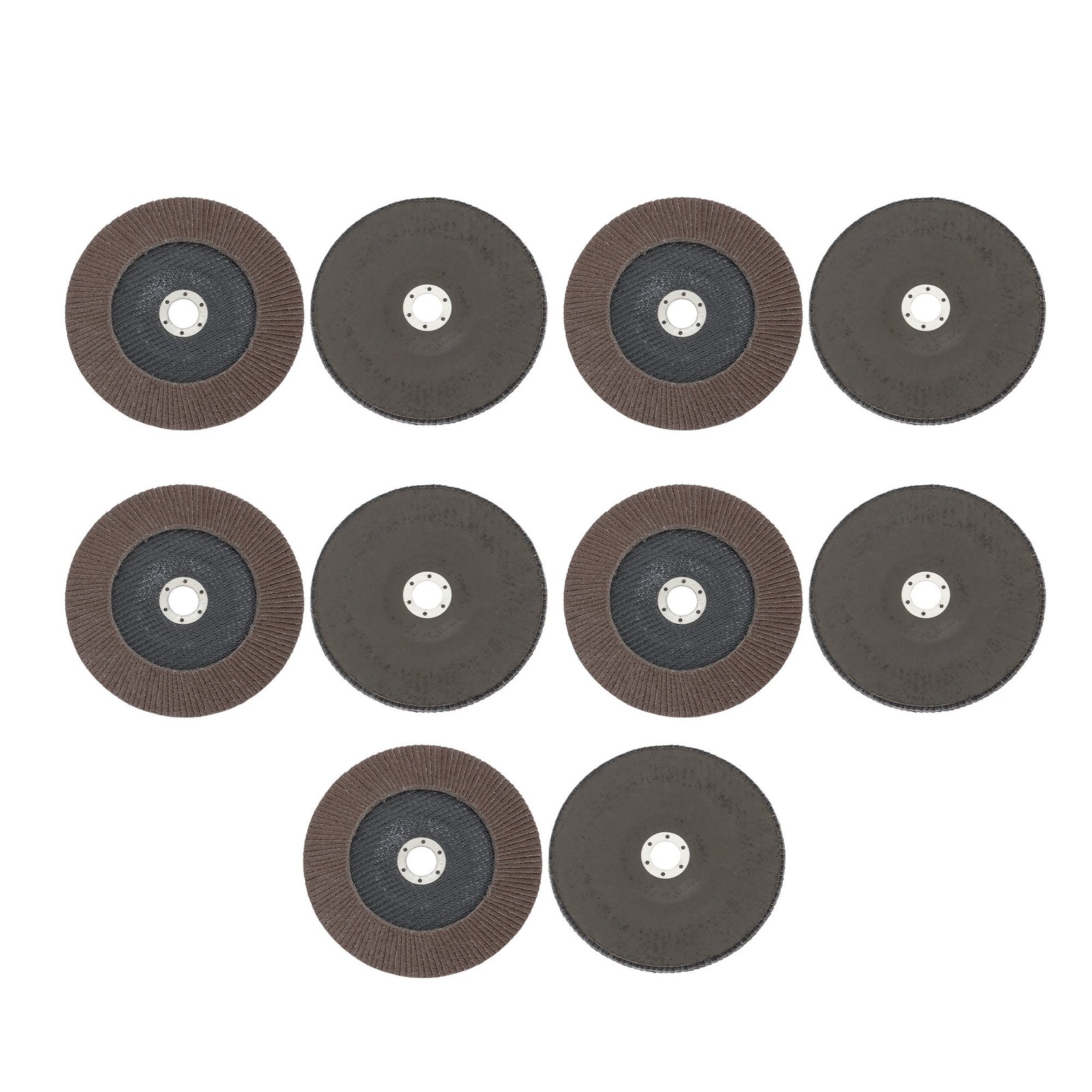 10 Pcs T29 Flap Discs 40 Grit Flapper Wheel for Angle Grinder 7″ x 7/8-Inch